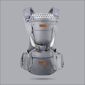 All-in-one Baby Breathable Carrier - gray - Backpacks &