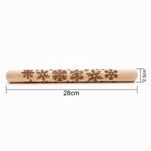 Christmas-Embossing Rolling Pin - dijia - Kitchen Tools