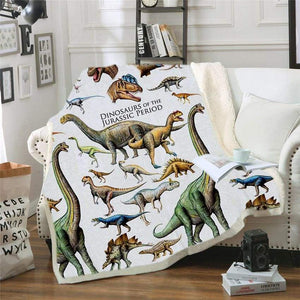 Dinosaur Nap Blanket - Pattern 4 / 70x100cm - Blankets