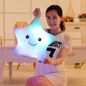 Luminous LED Star Pillow - Plush Pillows