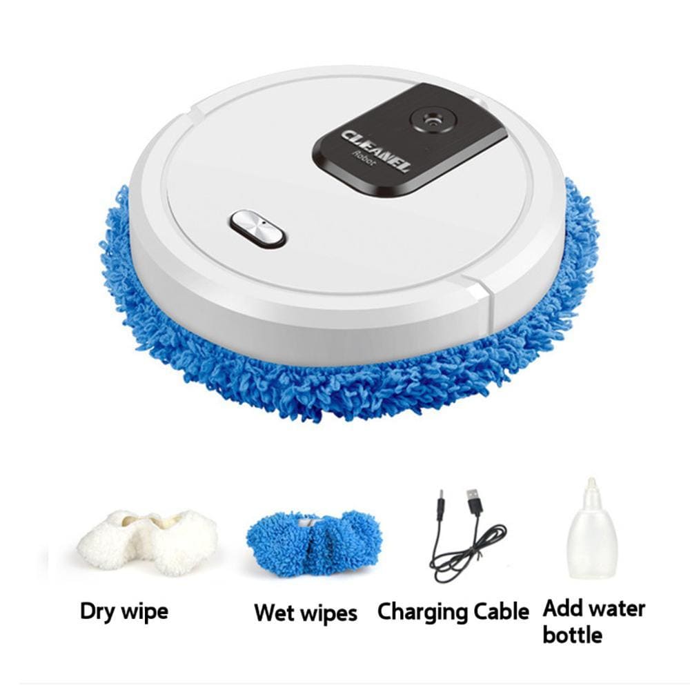 Moping Sweeping Automatic Robot - White - Smart Home