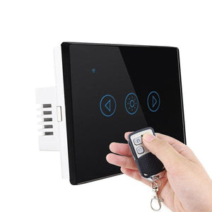 Smart Switch For Light - Black with Remote / 433.92Mhz