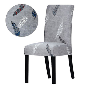 Stretchable Printed Chair Cover - K178 / Universal Size