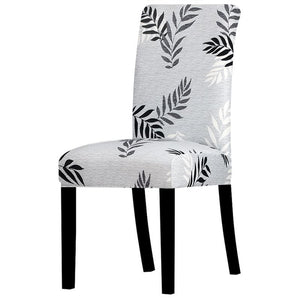 Stretchable Printed Chair Cover - K378 / Universal Size