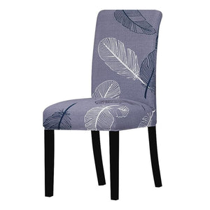Stretchable Printed Chair Cover - K598 / Universal Size