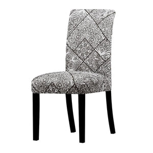 Stretchable Printed Chair Cover - K713 / Universal Size