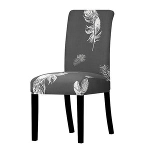 Stretchable Printed Chair Cover - K764 / Universal Size