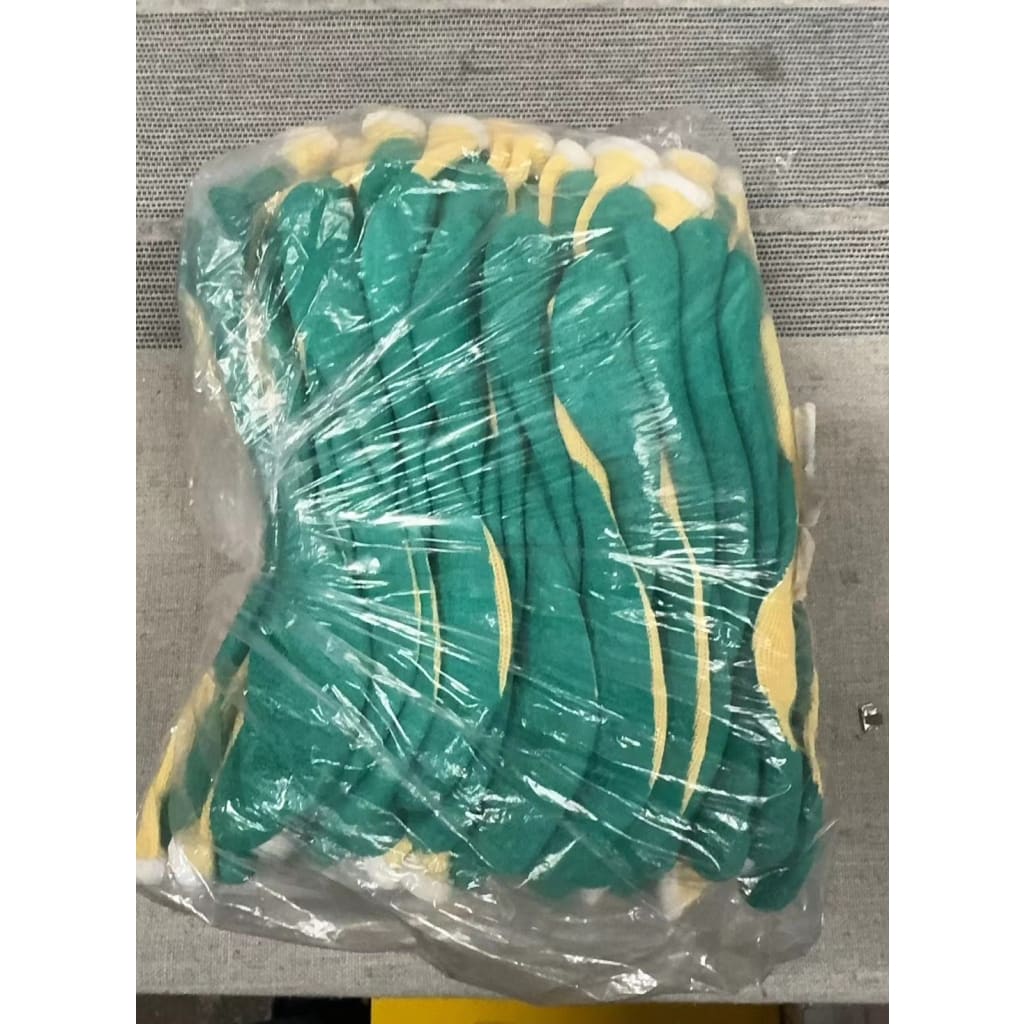 12 pairs korean latex coated work gloves – waterproof