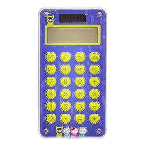 18 digit big display solar wallet calculator
