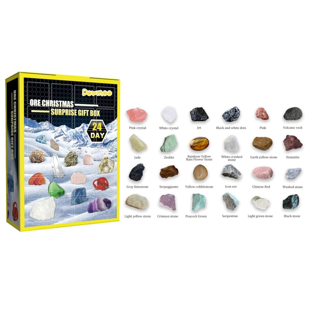 24-cell crystal ore blind box – surprise gift set