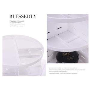 360 degree makeup organizer - bathroom accessories