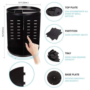 360 degree makeup organizer - bathroom accessories