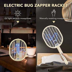 4000v electric fly zapper – 2-in-1 rechargeable bug killer