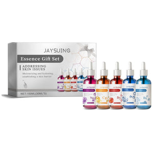 5 piece face serum gift set – hyaluronic acid niacinamide &