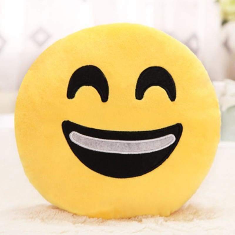 Amazing smiley emoji cushion - a - stuffed & plush animals