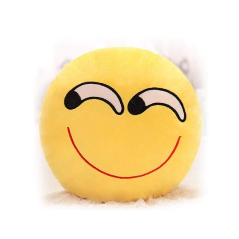 Amazing smiley emoji cushion - e - stuffed & plush animals