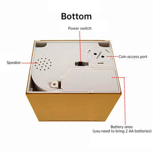 Automated panda/cat coin bank 🐾 | electronic money saving