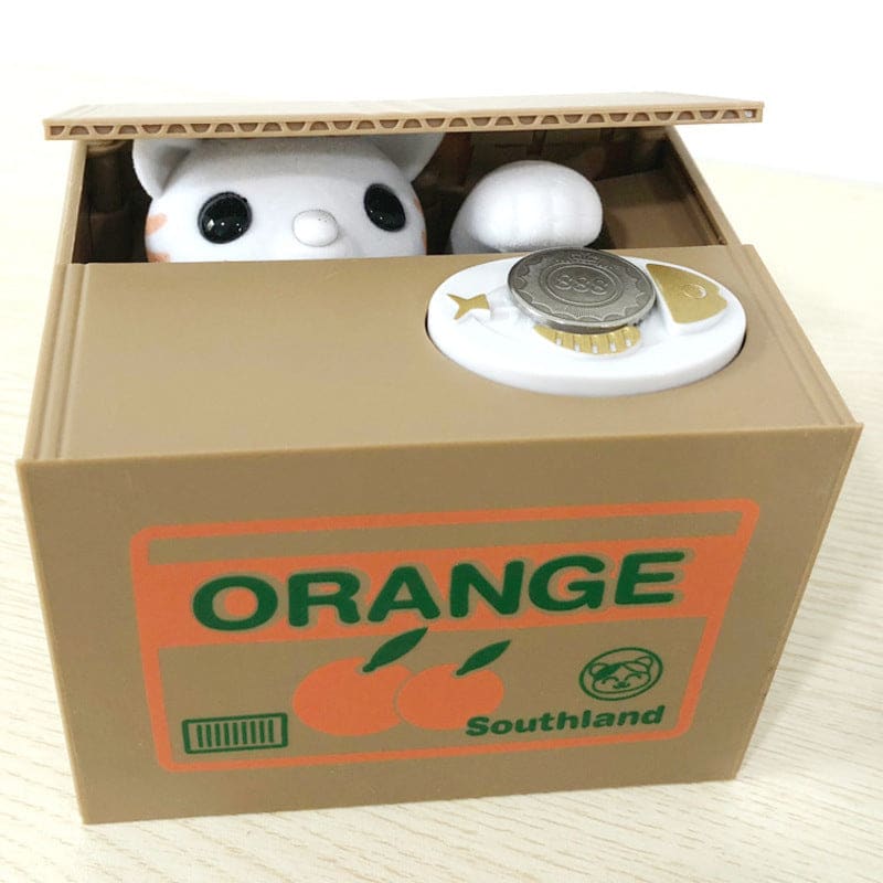 Automated panda/cat coin bank 🐾 | electronic money saving