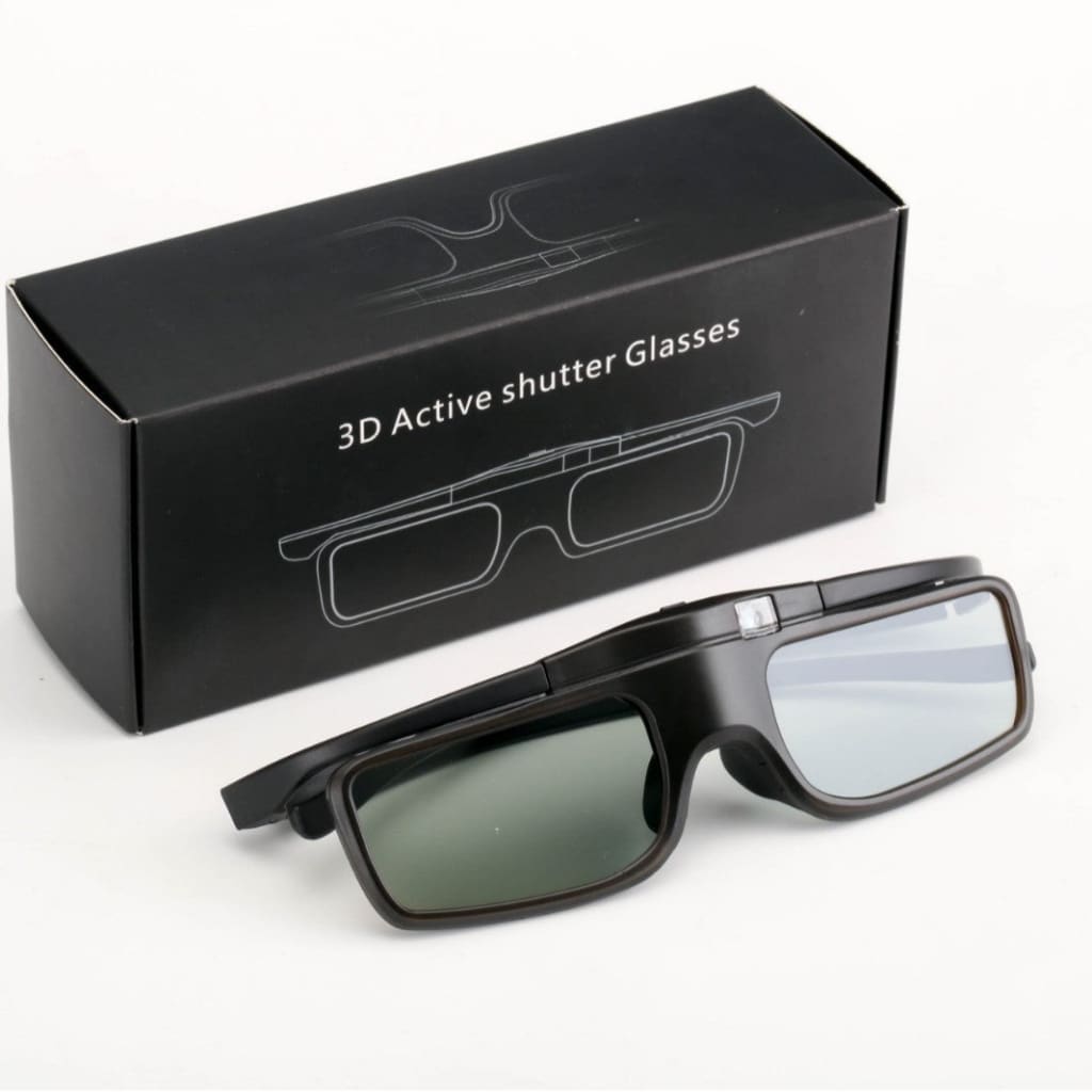 Bluetooth 3d glasses for tvs & projectors | rechargeable