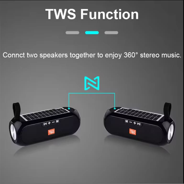 Bluetooth 5.0 waterproof wireless speaker – portable