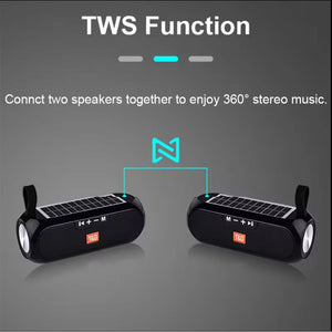 Bluetooth 5.0 waterproof wireless speaker – portable