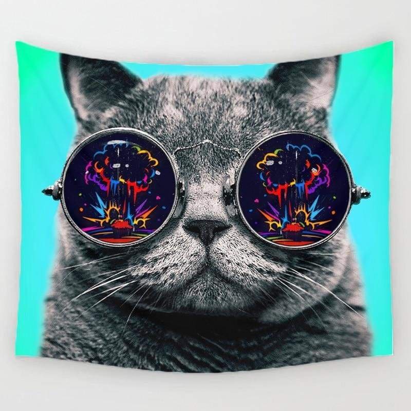 Cat lovers wall tapestries - tapestry