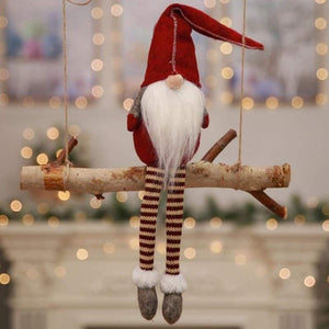 Cute sitting long-legged - christmas decoration