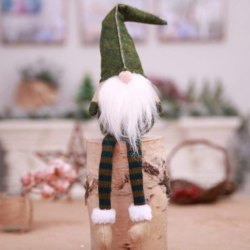 Cute sitting long-legged - christmas decoration