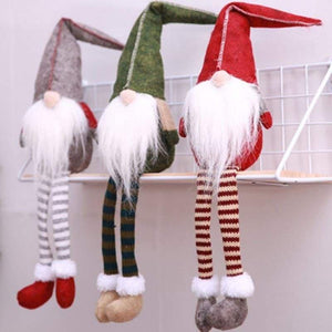 Cute sitting long-legged - christmas decoration