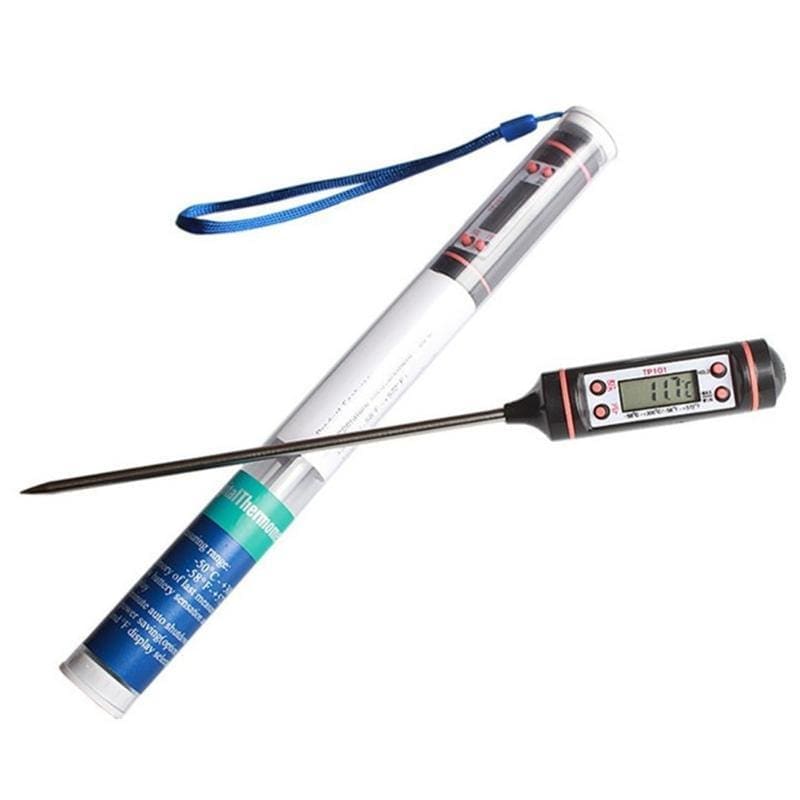 Digital kitchen thermometer for bbq - temperature gauges