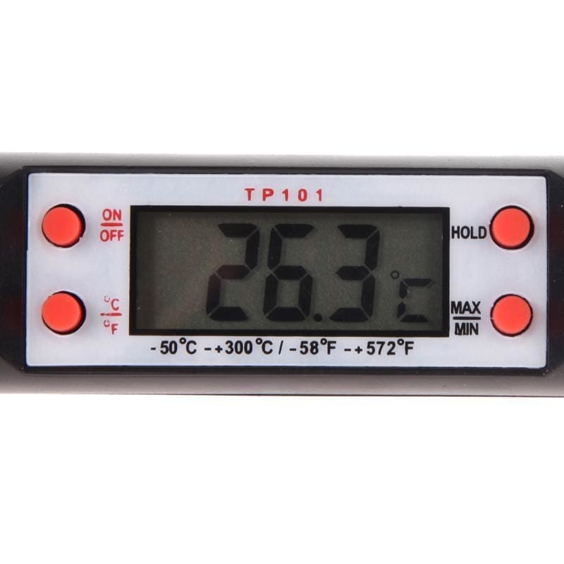 Digital kitchen thermometer for bbq - temperature gauges