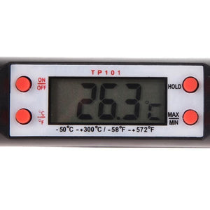 Digital kitchen thermometer for bbq - temperature gauges