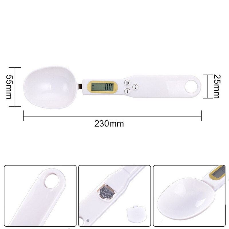 Digital spoon scale – portable led measuring with 0.1g