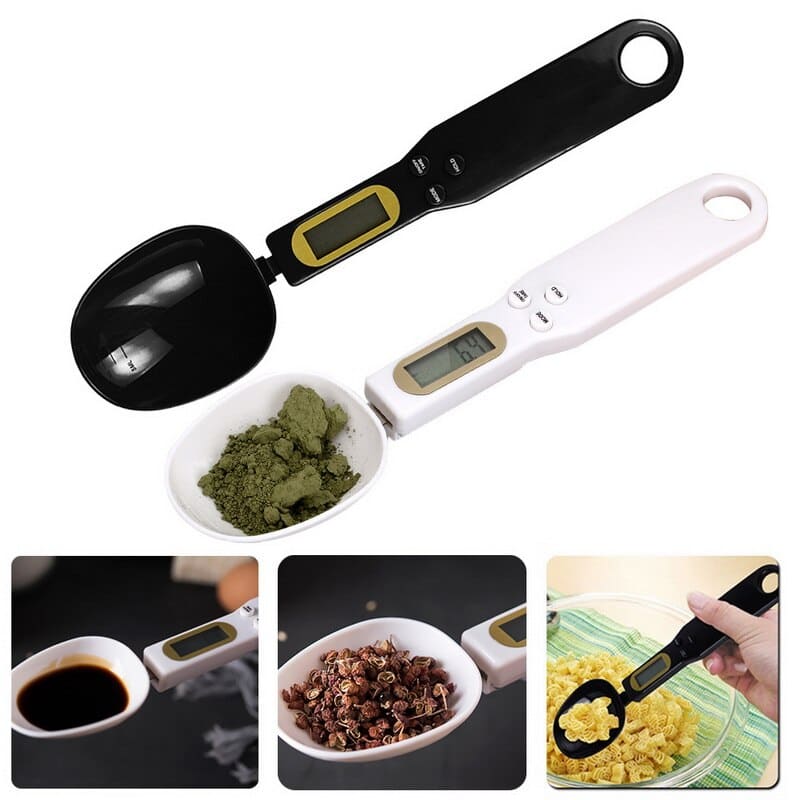 Digital spoon scale – portable led measuring with 0.1g