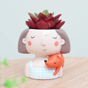 Dreamy girl flower pots - & planters