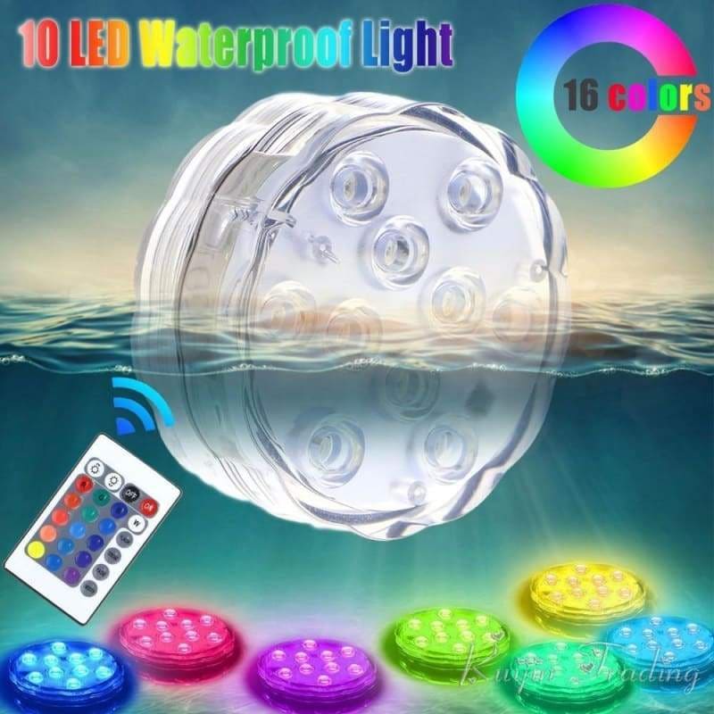 Efx led light bulbs just for you - multicolor - underwater