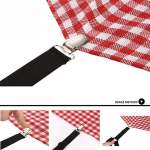Elastic bed sheet grippers holder - sheet holders