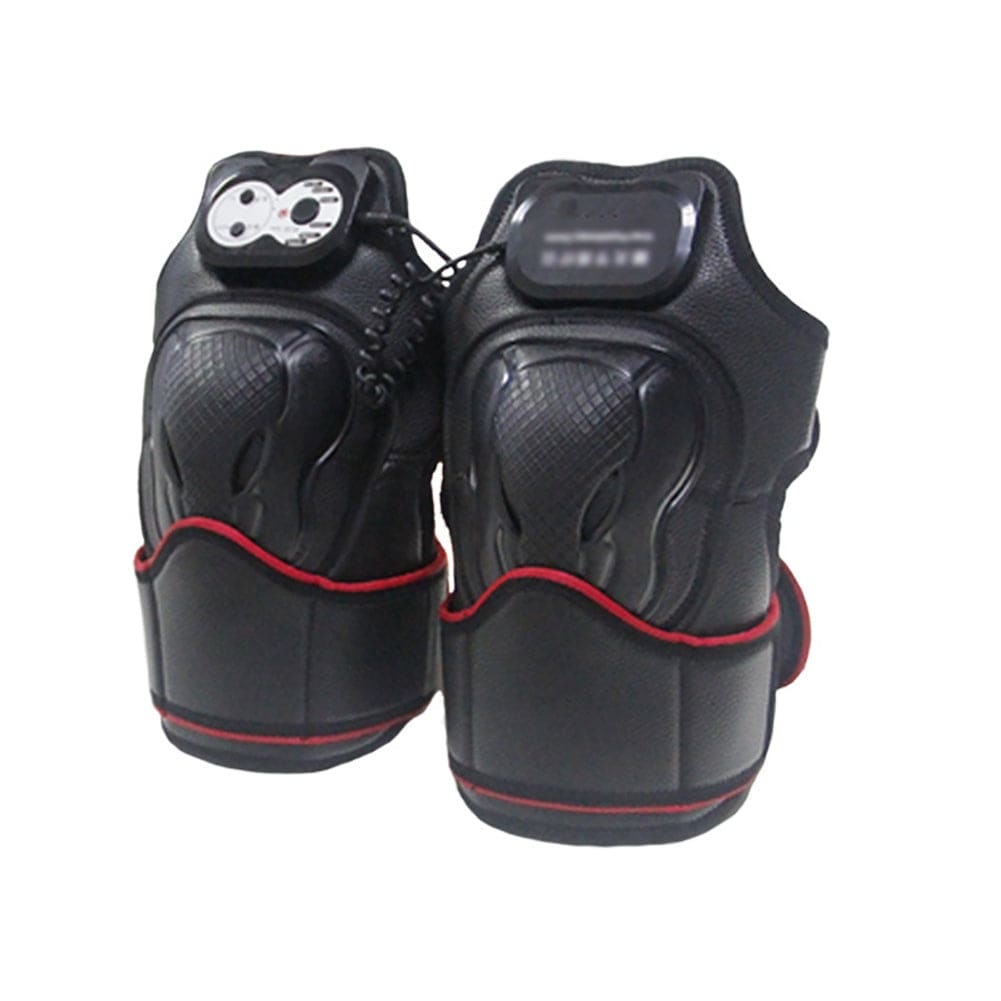 Electric heated knee massager wrap with vibration & asiatic