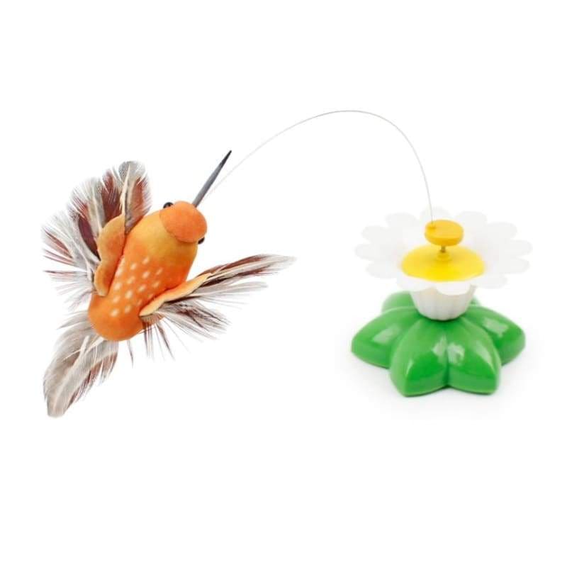Electric rotating cat toy - bird - cat toys