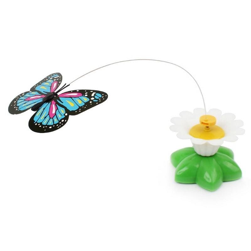 Electric rotating cat toy - butterfly - cat toys