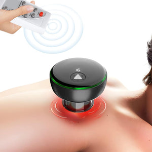 Electric smart cupping therapy set – 5-in-1 remote control