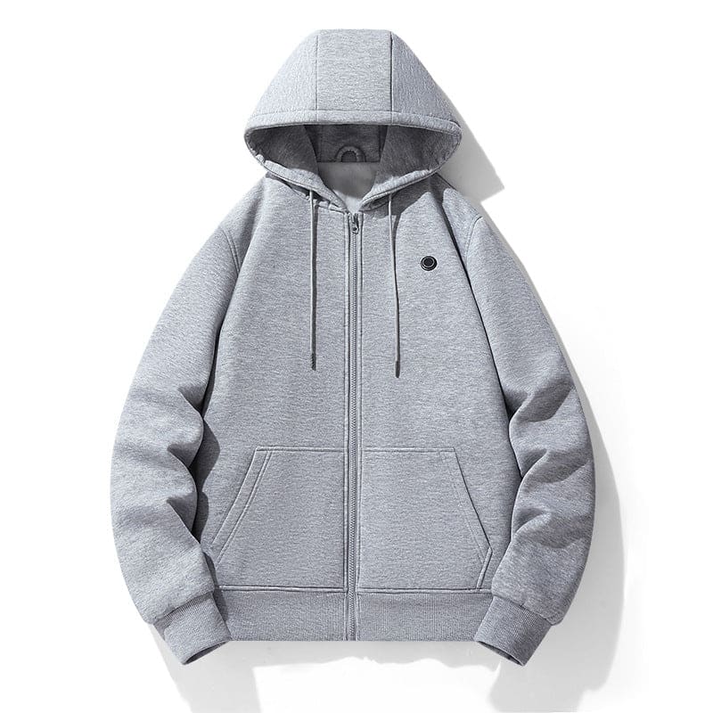 🔥 european & american zipper heating hoodie –