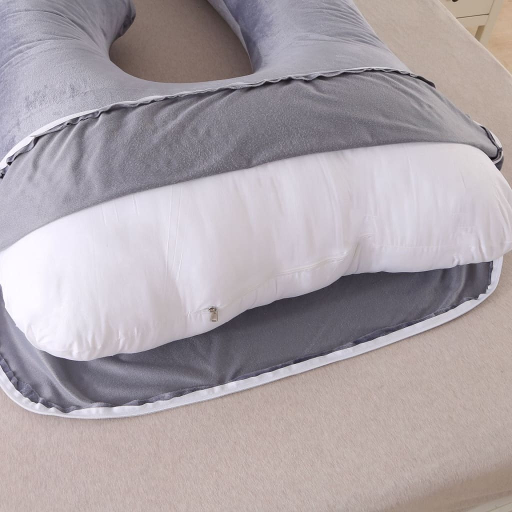 🌙 g-type pregnancy pillow for side sleeping 🤰 | u-shaped