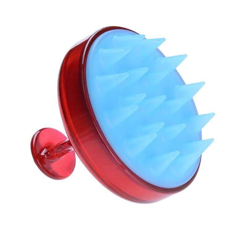 Hair scalp massager brush - red - combs