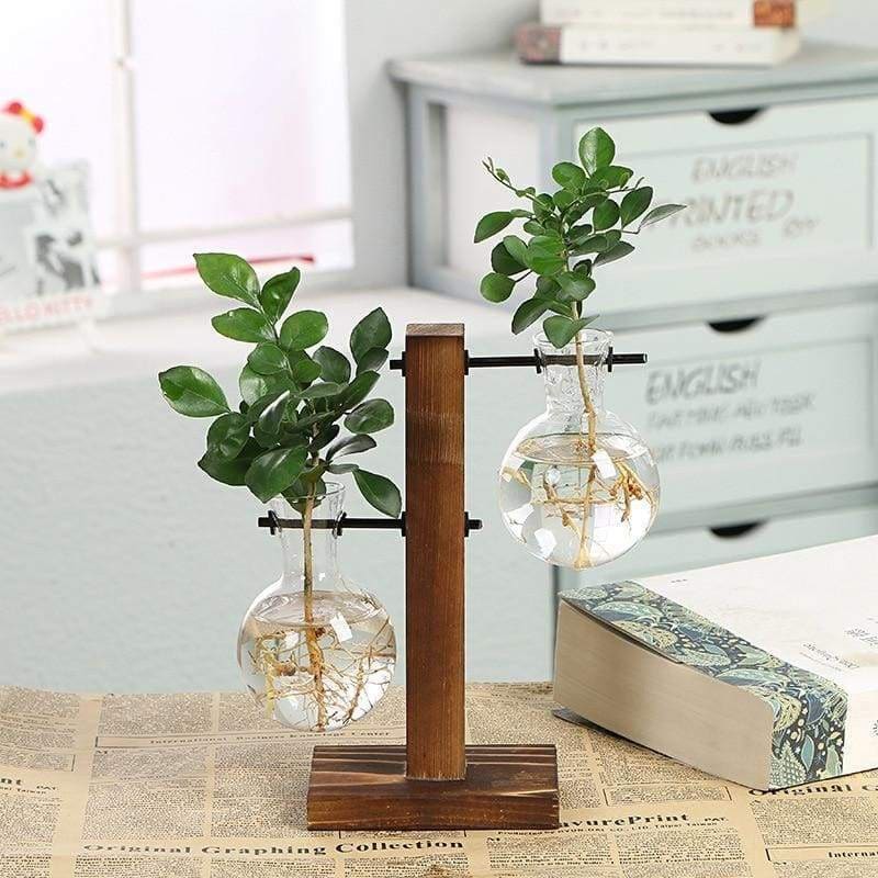 Handcrafted desktop vase set - vases