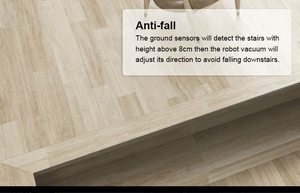 Intelligent mopping robot - black - smart home cleaning