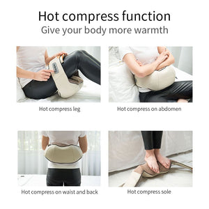 🔥 kneading massage shawl – electric cervical back ; waist