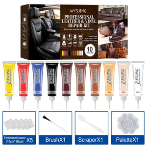 Leather toning cream set – scratch repair & waterproof