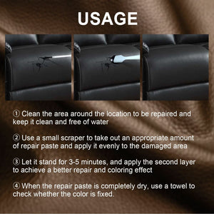 Leather toning cream set – scratch repair & waterproof