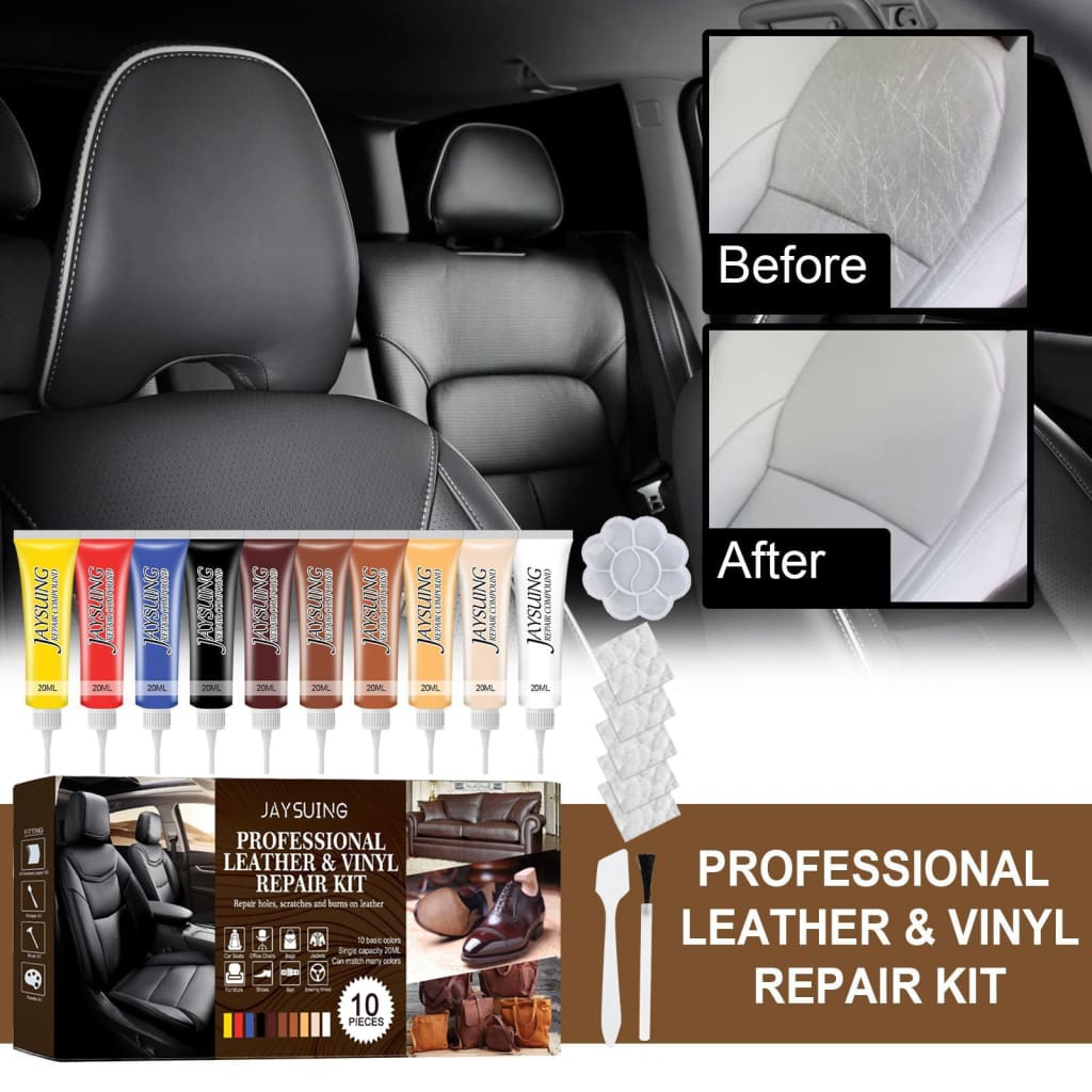Leather toning cream set – scratch repair & waterproof